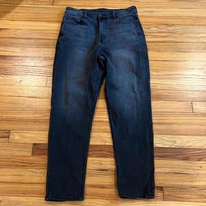 Black American eagle mom jeans size 10